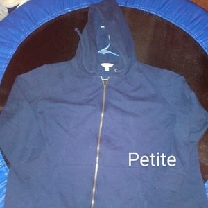 Ladies sweat jacket petite size 2X